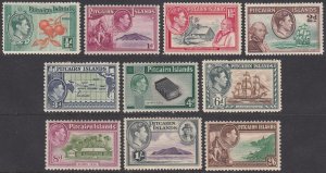 Pitcairn Islands 1-8, SG1-8 MH / MLH CV $66.75