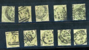 GB #103 (10) USED FVF Cat $2,000