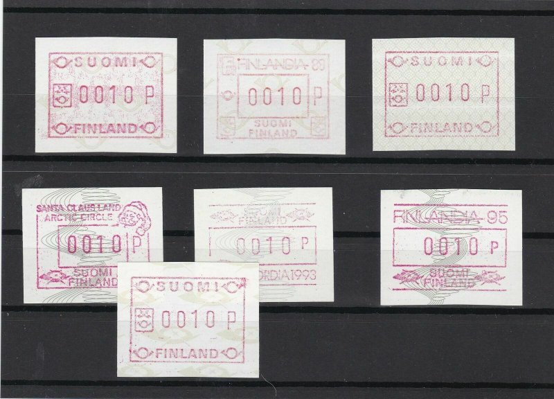 Finland Automatic vending machine Stamps Ref 16042