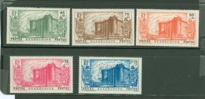 Guadeloupe #B4-B8 Unused Single (Complete Set)