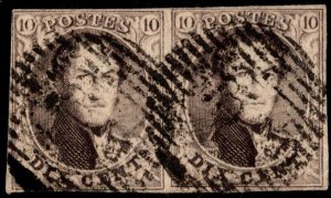 Belgium Scott 6 Used.