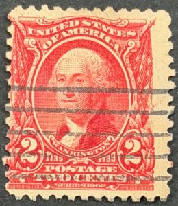 USA, 1903, SC#301, 2c Washington, Used, VG