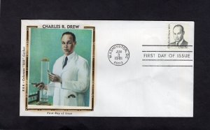 1865 Dr. Drew, FDC Colorano Silk