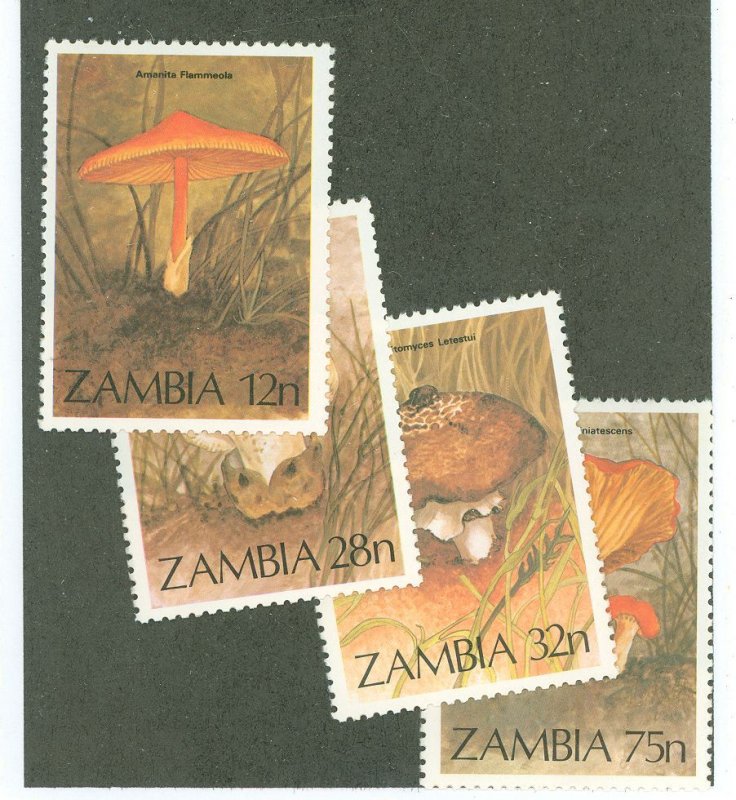 Zambia #315-18 Mint (NH) Single (Complete Set)