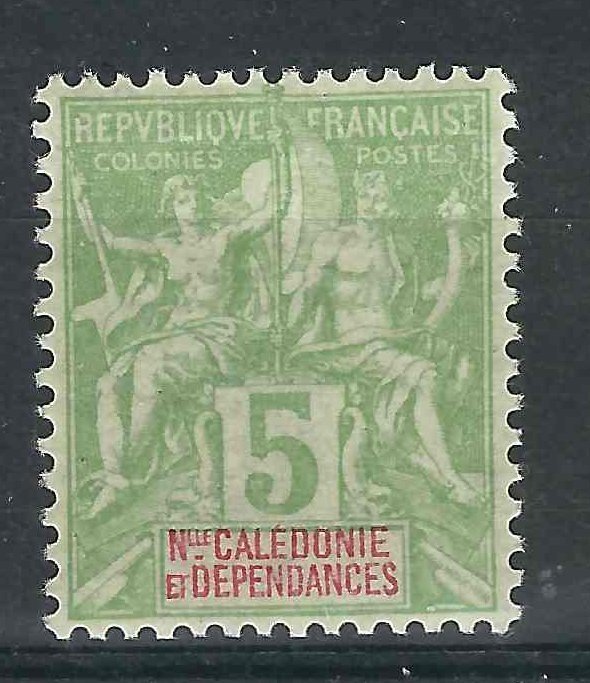 New Caledonia 44 YT 59 MNH VF 1900 SCV $3.75