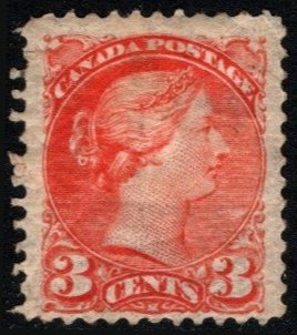 1888 Canada Scott #- 41 3 Cents Queen Victoria Unused