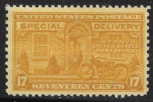 U.S. UNUSED  E18     MNH        Single as shown      (V3429)