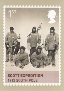 Great Britain 2012 PHQ Card Sc 2995a 1st Scott Expedition 1912 South Pole