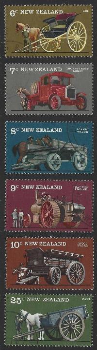 New Zealand #598-603 Used Full Set of 6