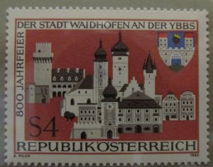 1986 Austria Commemorative VF-XF MNH** Stamp A22P25F9383-