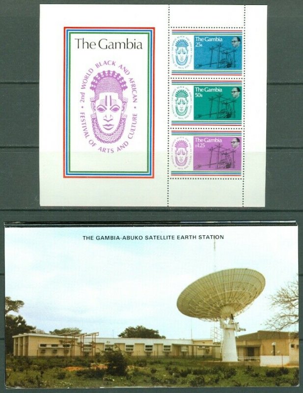 EDW1949SELL : GAMBIA Beautiful collection of ALL DIFF, VF MNH CPLT SETS & S/S