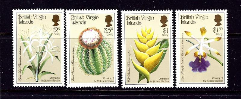 Virgin Is 585-88 MNH 1987 Botanical Gardens