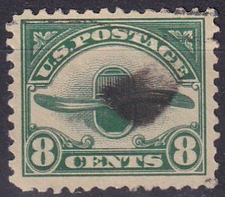 US #C4 F-VF Used CV $12.50  (Z3873)