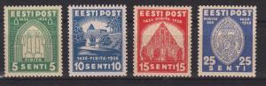 Estonia - 1936 - Sc.134-137 - MNH