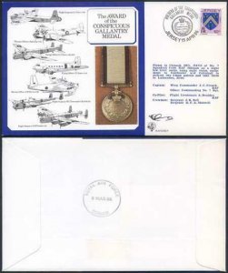 DM9a Award of the Conspicuous Gallantry Medal Signed by French (B)