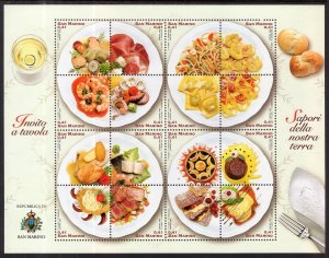 San Marino 1560 Food MNH VF