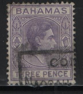 BAHAMAS, 105, USED, 1938-46, George VI type