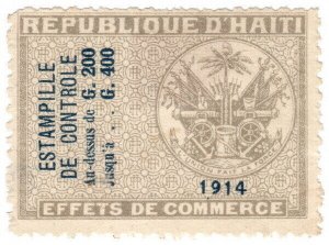 (I.B) Haiti Revenue : Effets de Commerce G200