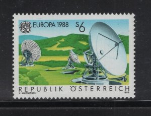 Austria #1429  (1988 Europa issue) VFMNH CV $1.20