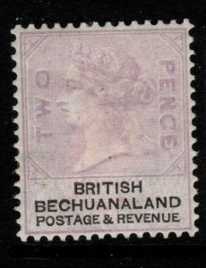 BECHUANALAND SG11a 1888 PALE DULL LILAC & BLACK HEAVY MTD MINT