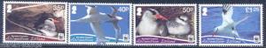 ASCENSION ISLAND RED BILLED TROPIC BIRD WWF SET OF 4 