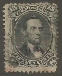 U.S. Scott #77 Lincoln Stamp - Used Single