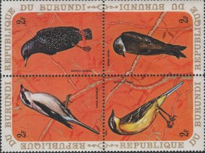 Burundi #337-342 MNH-VF