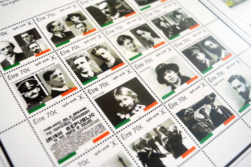 COLOR PRINTED IRELAND 2011-2020 STAMP ALBUM PAGES (60 illustrated pages)