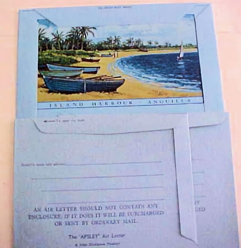 ANGUILLA AIR LETTERS MINT 3 DIFF 