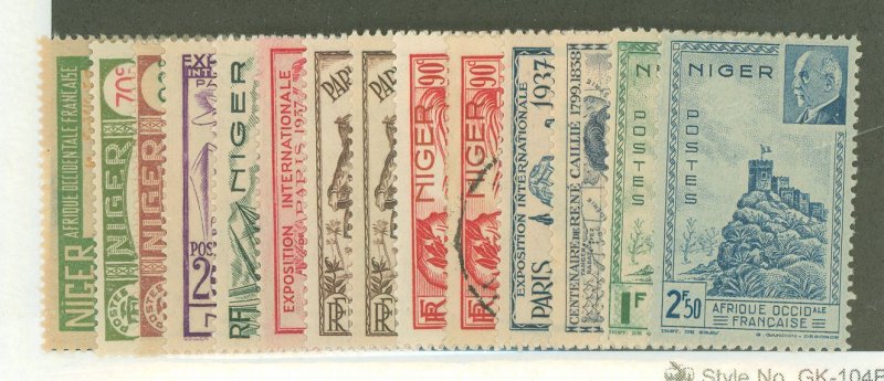 Niger #36/90  Single (Complete Set)