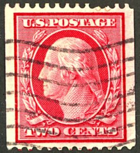 U.S. #349 USED CREASE