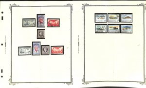 New Zealand Stamp Collection on 10 Scott Specialty Pages, Ross Dependency (BB)