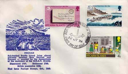 Pitcairn Island, First Day Cover