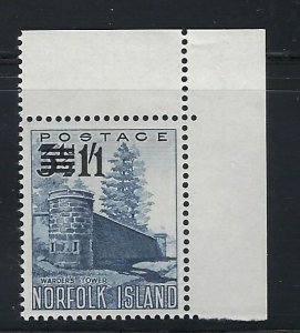 Norfolk Is 26 MNH 1960 surcharge (fe5782)