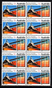 Australia 485 block of 10 used