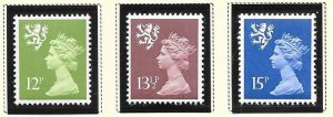 Great Britain-Scotland # SMH17,23,28 (MNH) $1.90