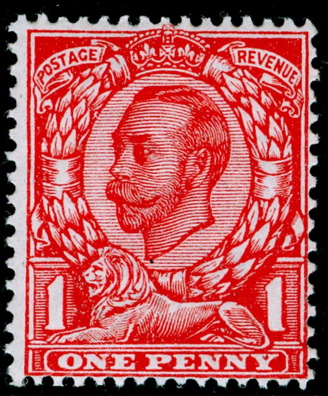 SG345 SPEC N12(2), 1d bright scarlet, NH MINT. Cat £15. WMK RC (SIMPLE)