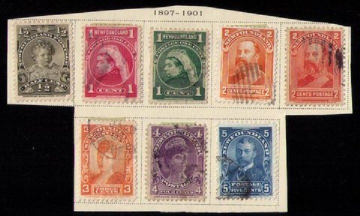 Newfoundland Scott #78-85 Used (Complete Set Of Eight) F-VF