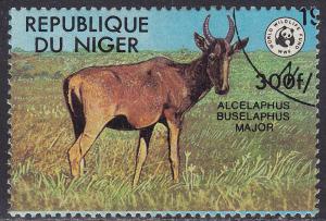 Niger 452 USED 1978 Hartebeest 300fr