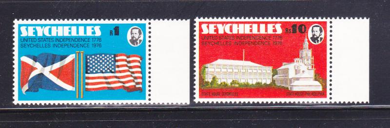 Seychelles 351-352 Set MNH American Bicentennial (A)
