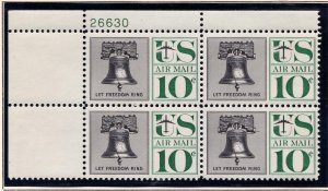 United States Plate Block      C57      MNH OG