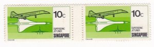 Singapore 1978 History of Aviation - Gutter pair