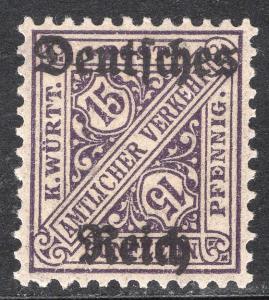 WURTTEMBERG SCOTT O178