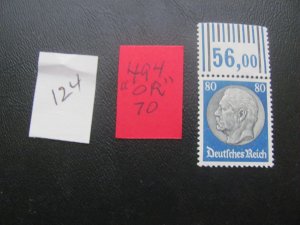 GERMANY 1933 MNH MI. 494 OR XF 70 EUROS (124)