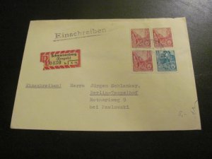 GERMANY DDR 1950-3   3 COVERS (100) 5 PICTURES