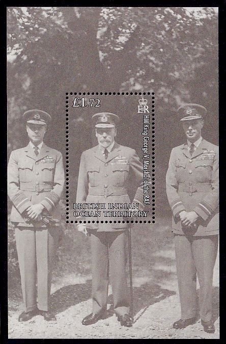 British Indian Ocean Territory Sc# 353 MNH 90th Anniversary of RAF (S/S)