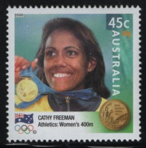 Australia 2000 MNH Sc 1902 45c Cathy Freeman Gold Medalist