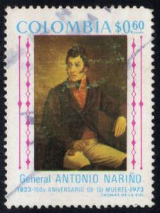 Colombia #817 Antonio Nariño; used (0.25)