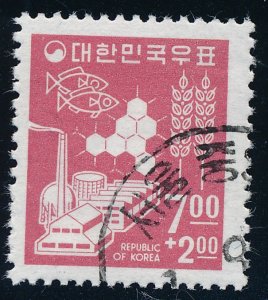 Korea # B8 Semi-Postals 1966 - Support the Needy - Fine Used