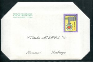 Sheets Italian participation in IMPA 1984